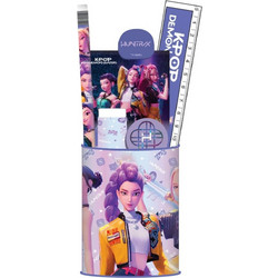 Σετ Γραφικής Ύλης K-POP DEMON HUNTERS - Stationery Set + Pencil Pot - 7pc. 364-02884
