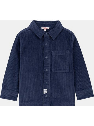 Παιδικό Πουκάμισο για Αγόρια Velvet Shirt ΜΠΛΕ