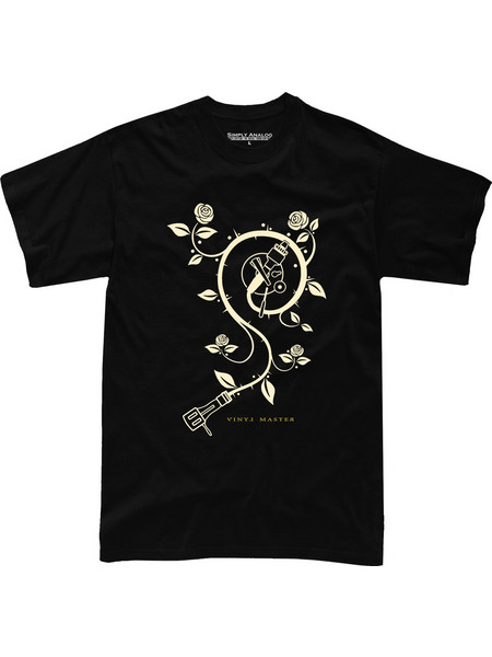 Simply Analog Vinyl Master The Flowers T-Shirt- L