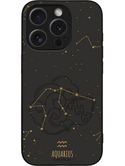 Sonique Zodiac Series Aquarius Back Cover (iPhone 15 Pro)