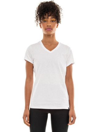 BE:NATION Essentials Ve Neck S/S Tee - ΛΕΥΚΟ, Μέγεθος S, Χρώμα ΛΕΥΚΟ