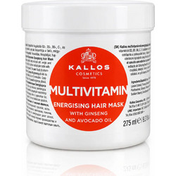 Kallos KJMN Multivitamin Μάσκα Μαλλιών για Επανόρθωση για Λεπτά & Ταλαιπωρημένα Μαλλιά 275ml