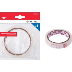 MP κολλητική ταινία PA504, 18mm x 50m, διάφανη