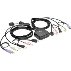 Eaton (Tripp Lite) 2-θυρών USB/HDMI KVM Switch με Ήχο/Βίντεο (Μοντέλο B032-HUA2, SKU 528622)