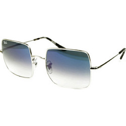 Ray-Ban RB1971 9149/3F Ανδρικά Γυαλιά Ηλίου Τετράγωνα Μεταλλικά Ασημί με Μπλε Degradee Φακό