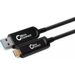 Microconnect Καλώδιο USB 2.0 USB-A to USB-C 5m Μαύρο