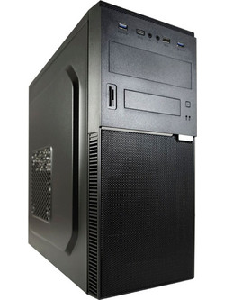 LC-Power 7041B Black Midi Tower Κουτί Υπολογιστή