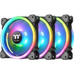 Thermaltake Riing Trio 14 Radiator Fan TT Premium Edition Case Fan 140mm RGB με Σύνδεση 9-Pin (USB 2.0) 3τμχ