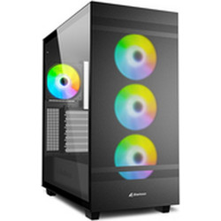 Sharkoon Rebel C50 RGB Black Gaming Full Tower Κουτί Υπολογιστή με Πλαϊνό Παράθυρο