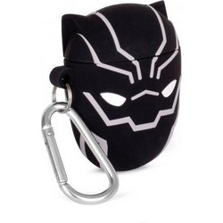 Thumbs Up 3D Black Panther Θήκη Σιλικόνης με Γάντζο για Apple AirPods Μαύρη 1002696