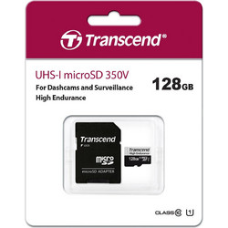 Transcend High Endurance microSDXC 128GB Class 10 U1 UHS-I