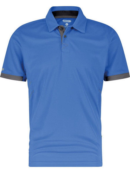 Μπλουζάκι Polo Αντηλιακό (UPF 50+) Dassy Traxion azure blue/anthracite grey