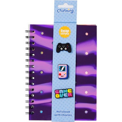 PUCKATOR ΣΗΜΕΙΩΜΑΤΑΡΙΟ A5 ΣΠΙΡΑΛ SILICONE GAME OVER MEMO169