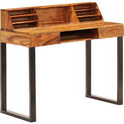 VidaXL Γραφείο Μασίφ Ξύλο 110x50x94cm 247964