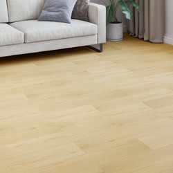 vidaXL Παρκέ δάπεδο Μαλακό Μπεζ 101 x 20 x 0,8 εκ 15 τμχ