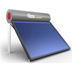 Calpak Mark 5 Ηλιακός Θερμοσίφωνας 300lt 3m² Glass Διπλής Ενέργειας Οριζόντιος