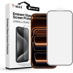 Tmax Full Face Premium Tempered Glass Black (iPhone 18 Pro Max)