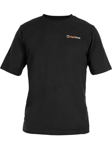 ΜΠΛΟΥΖΑΚΙ T-SHIRT ΜΑΥΡΟ OPTILINE (XXL) 100% ΒΑΜΒΑΚΕΡΟ 1ΤΕΜ