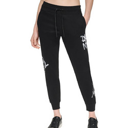 DKNY Γυναικείο Παντελόνι Φόρμας Μαύρο DP6P3959-0071