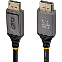 StarTech Καλώδιο DisplayPort 2.1 DP80 1m (DP21V-1M-DP80-CABLE)