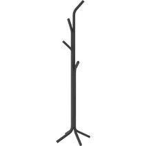 Καλόγερος Triad Μεταλλικός Χρώμα Μαύρο 37,5x37,5x146,8