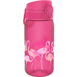 Ion8 Φλαμίνγκο Παιδικό Μπουκάλι Πλαστικό BPA Free Φούξια 350ml