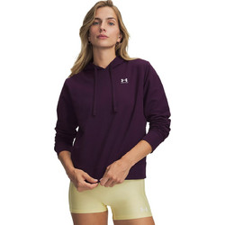 Under Armour Sport Terry Γυναικείο Φούτερ με Κουκούλα Μαύρο 6011015-526