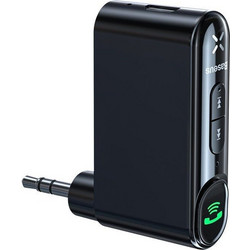 Baseus Qiyin AUX Car Bluetooth Receiver Black (WXQY010001) (BASWXQY010001)