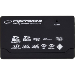 Esperanza EA-119 Card Reader USB 2.0 για SD/microSD/MemoryStick/CompactFlash/xD (EA119)
