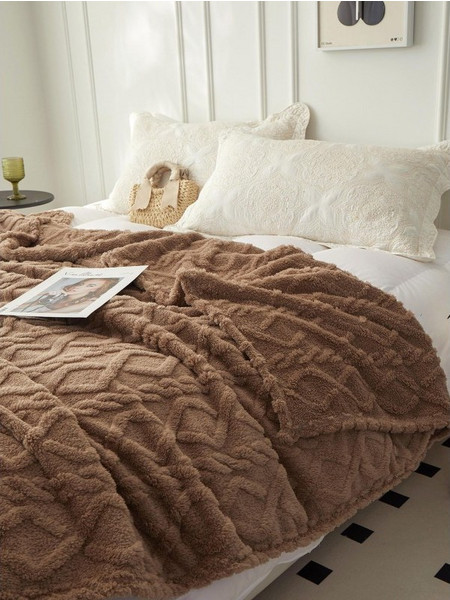 Κουβέρτα Ζακάρ Βελούδο Sherpa 220x200cm - 7 Χρώματα