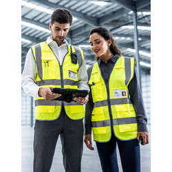 Pro Hi-Vis Executive Vest Regatta High Visibility TRS251 Yellow