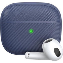 AHAstyle PT177 Θήκη Σιλικόνης για Apple AirPods 3 Σκούρο Μπλε