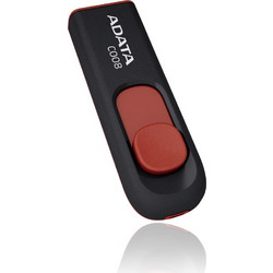 Adata DashDrive C008 16GB USB Stick 2.0 με USB-A Μαύρο