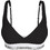 Calvin Klein Icon Cotton Modal Σουτιέν Push Up Triangle Μαύρο LV00QF8990-UB1