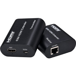 POWERTECH HDMI video extender CAB-H204 μέσω καλωδίου RJ45, 1080p/60Hz, με loop, έως 120m