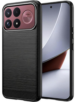 Techsuit Carbon Back Cover Black (Xiaomi Poco F9 Ultra 5G)