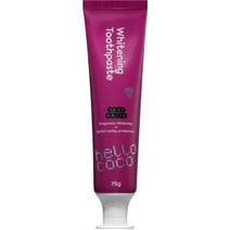 Hello Coco Whitening Grape Bubblegum Οδοντόκρεμα για Λεύκανση 75gr