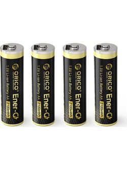 Orico Ener-G EG5C lithium battery 1.5V 2100mWh AA USB-C rechargeable battery 4 pcs
