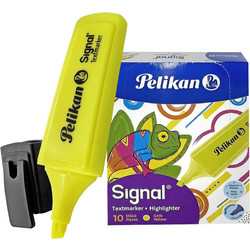 Μαρκαδόρος Υπογραμμίσεως Κίτρινος Pelikan Signal JustNote 80913 10τμχ