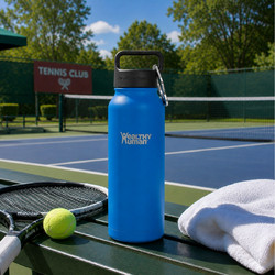 Healthy Human Stein Bottle Bahama Blue 621ml