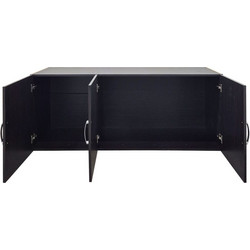 Πατάρι ντουλάπας τρίφυλλο Alvia pakoworld wenge 150x51x60εκ