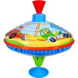Humming Top Construction Site 18,5cm - Blechfabrik