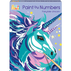 HappiHobbi Paint By Numbers Fairytale Unicorn Για 7+ Ετών
