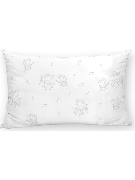 Θήκη μαξιλαριού Peppa Pig Γκρι Πολύχρωμο 30 x 50 cm 100% βαμβάκι