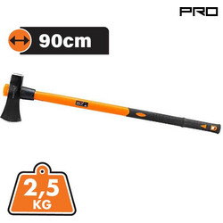 Nakayama Pro BSA1000 Τσεκούρι Τεμαχισμού 2.5kg με Λαβή Fiberglass