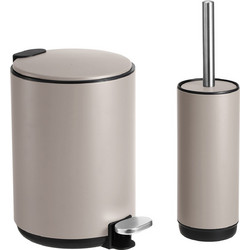 Σετ μπάνιου 2τμχ ELEGANT σε χρώμα μπεζ 5L