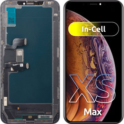 JK Οθόνη LCD In-Cell για Apple iPhone XS Max, Μαύρη