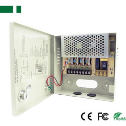ANGA CP1209-5A-4 12V / 5A / 60W Σταθεροποιημένο τροφοδοτικό, 4 εξόδων, METAΛΛΙΚΟ ΚΟΥΤΙ