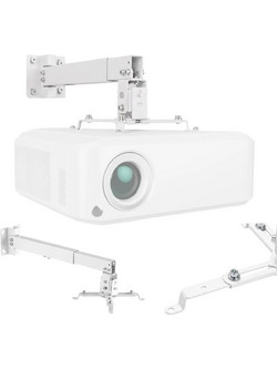 Maclean Energy Βάση Projector Τοίχου MC-206 με Μέγιστο Φορτίο 20kg Μαύρη