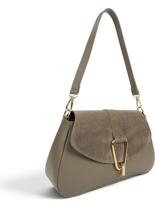 Passaggio Leather Selena Τσάντα Ώμου Taupe 5467-KR-14